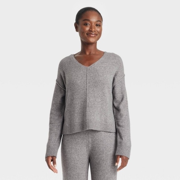 Auden Other - Women's Pullover Pajama Sweater - Auden™
Heathered Gray new